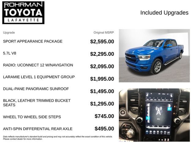 Used 2021 RAM 1500 Laramie w/ Sport Appearance Package image 4