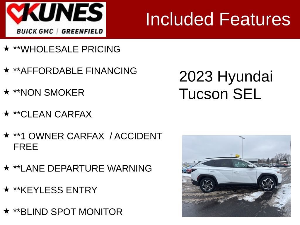 Used 2023 Hyundai Tucson SEL w/ Convenience Package image 3