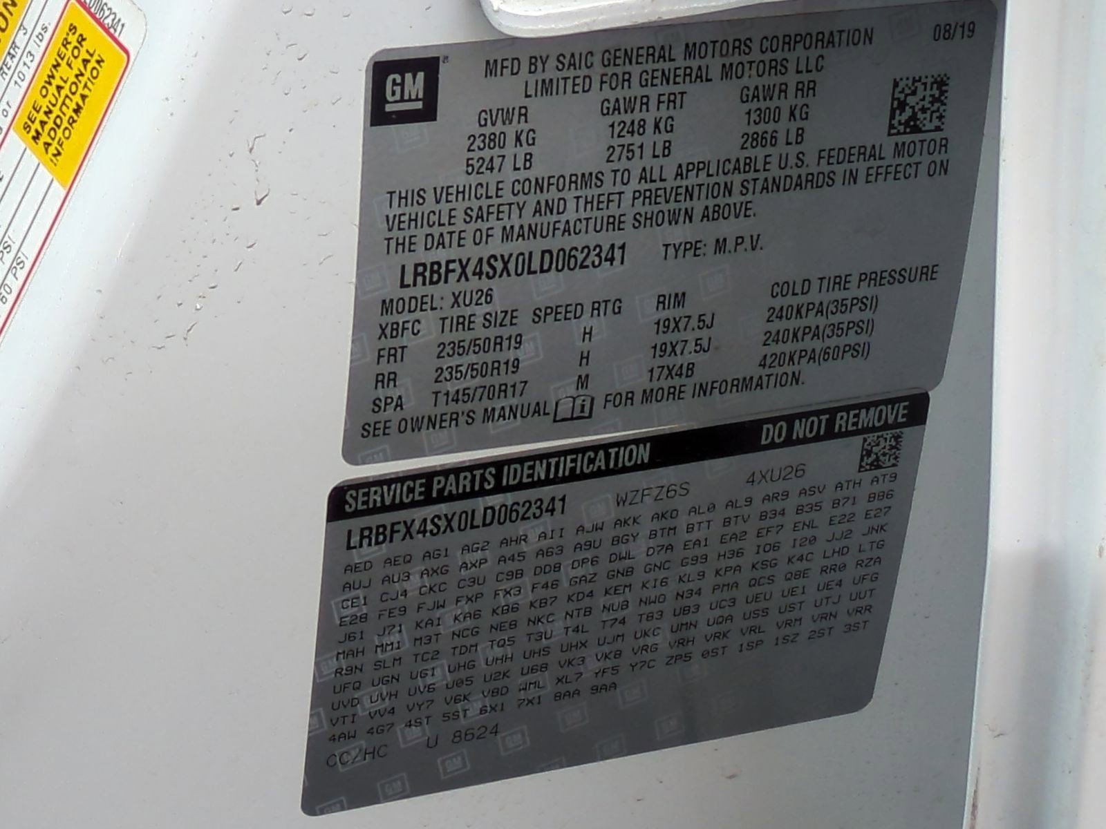 Used 2020 Buick Envision Premium w/ Driver Confidence Package image 35