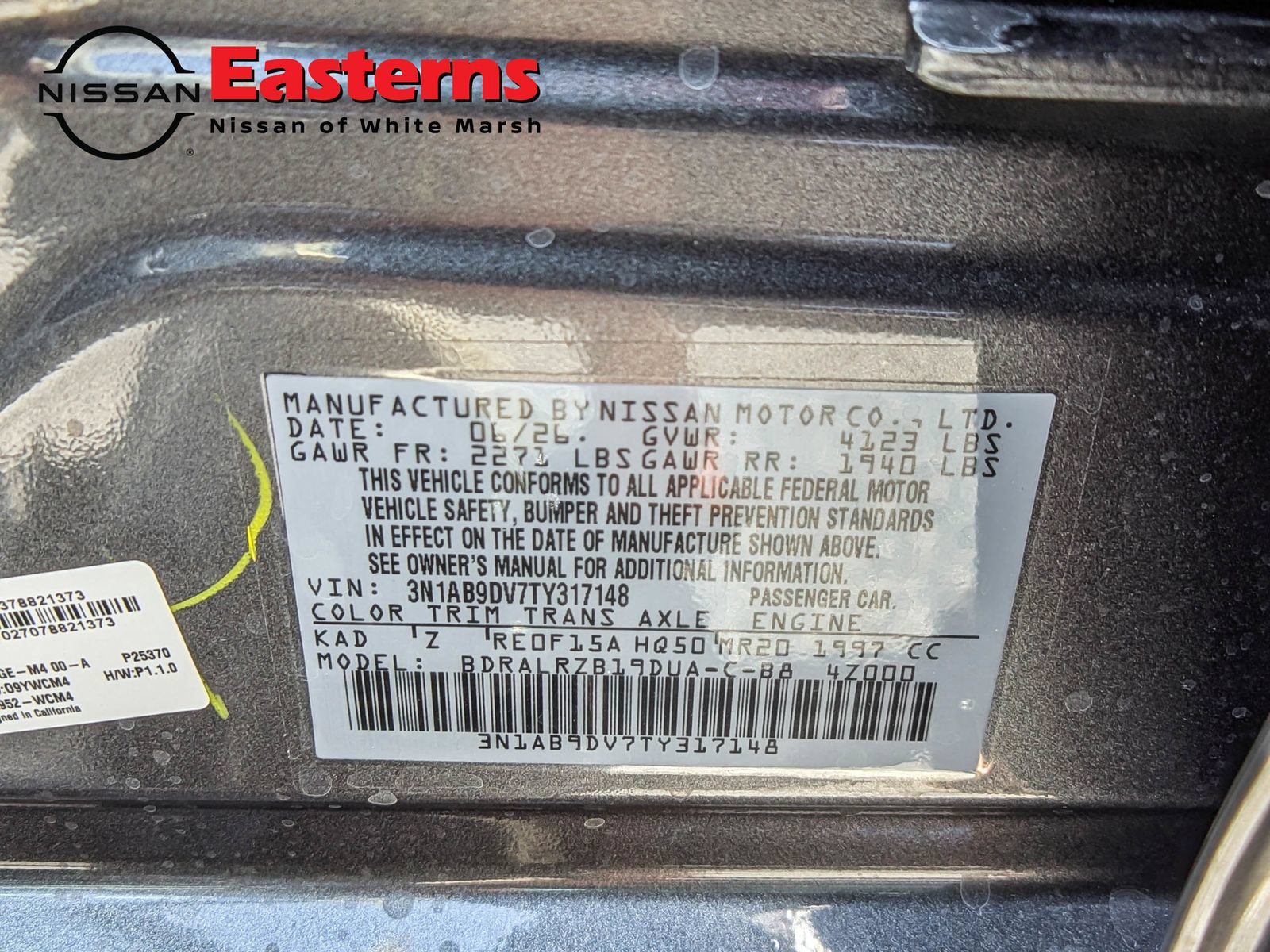 New 2026 Nissan Sentra SR w/ SR Premium Package FWD image 30