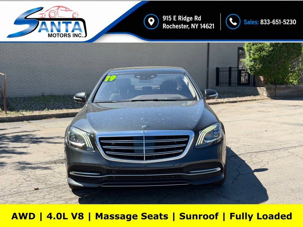 Used 2019 Mercedes-Benz S 560 4MATIC Sedan image 2