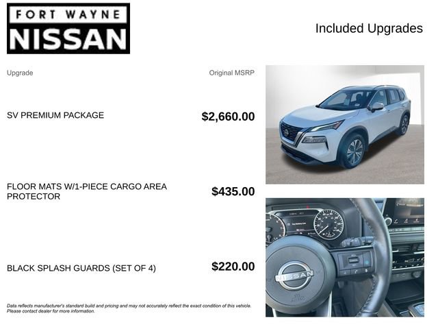 Used 2023 Nissan Rogue SV w/ SV Premium Package image 4