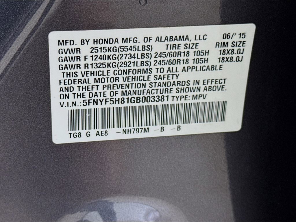 Used 2016 Honda Pilot EX-L image 34