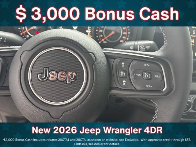 New 2026 Jeep Wrangler Unlimited Sport AWD/4WD image 11