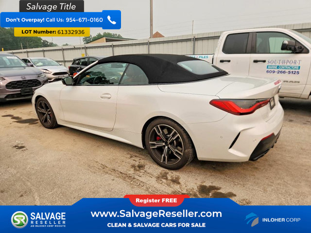 Used 2021 BMW M440i Convertible w/ Premium Package RWD image 3