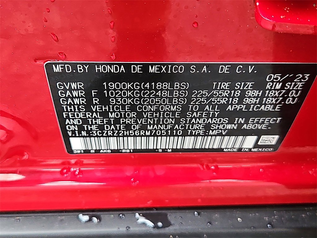 Used 2024 Honda HR-V Sport image 13