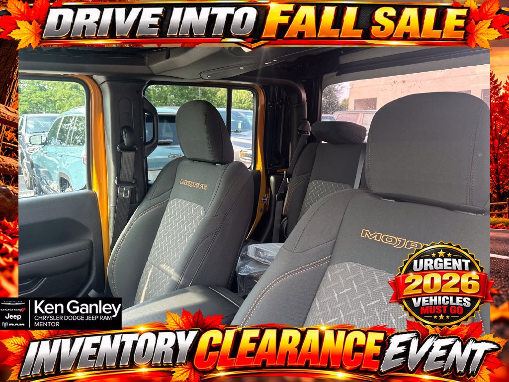 New 2026 Jeep Gladiator Mojave AWD/4WD image 20