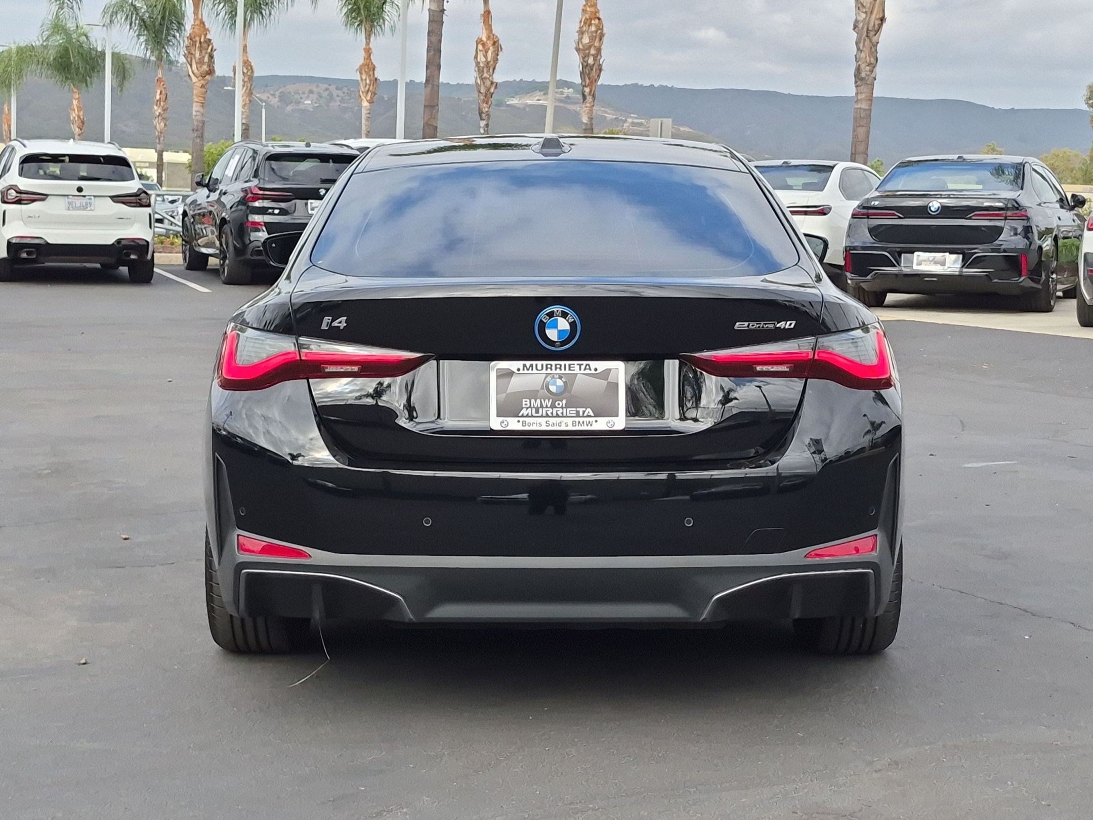 Certified 2025 BMW i4 eDrive40 w/ Parking Assistance Package RWD image 9