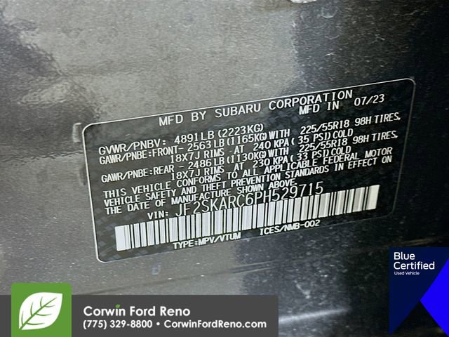 Used 2023 Subaru Forester Touring w/ Popular Package #2 AWD/4WD image 37