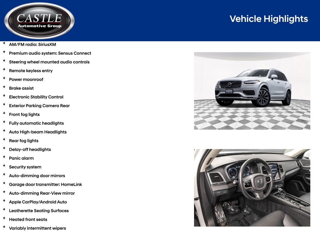 Used 2020 Volvo XC90 T5 Momentum w/ Protection Package AWD/4WD image 3