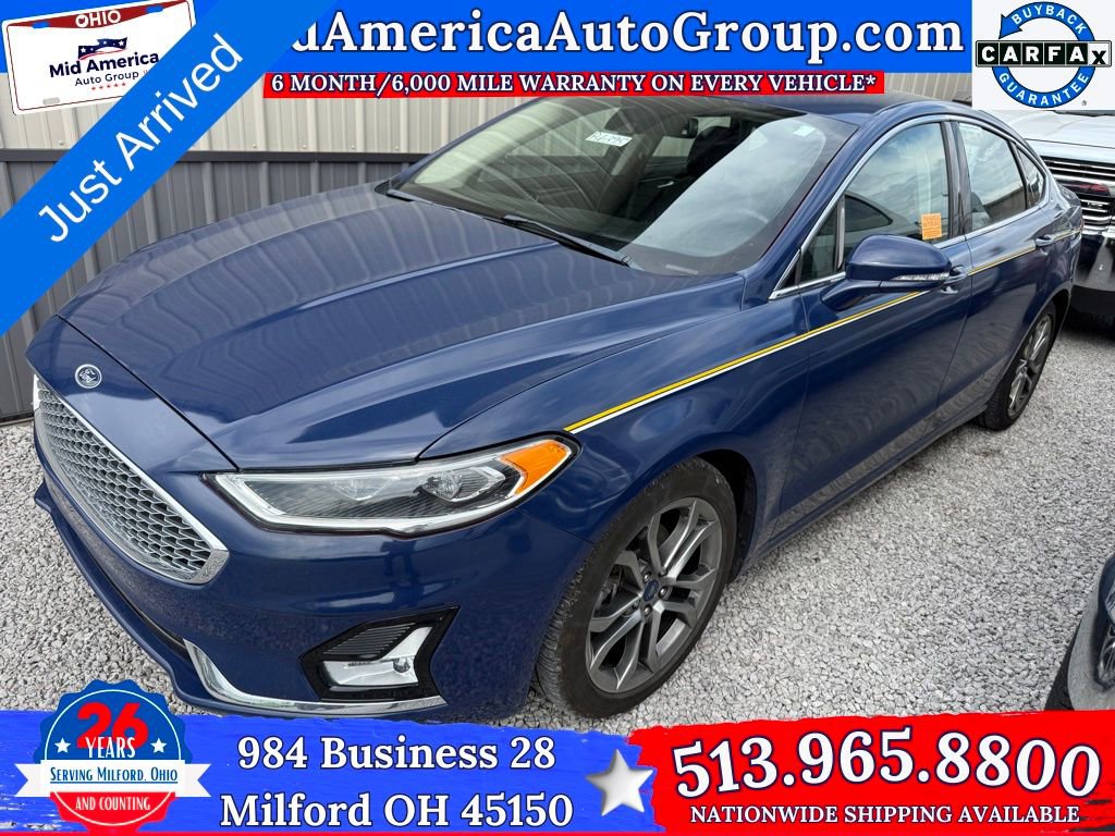Used 2019 Ford Fusion Titanium FWD image 1