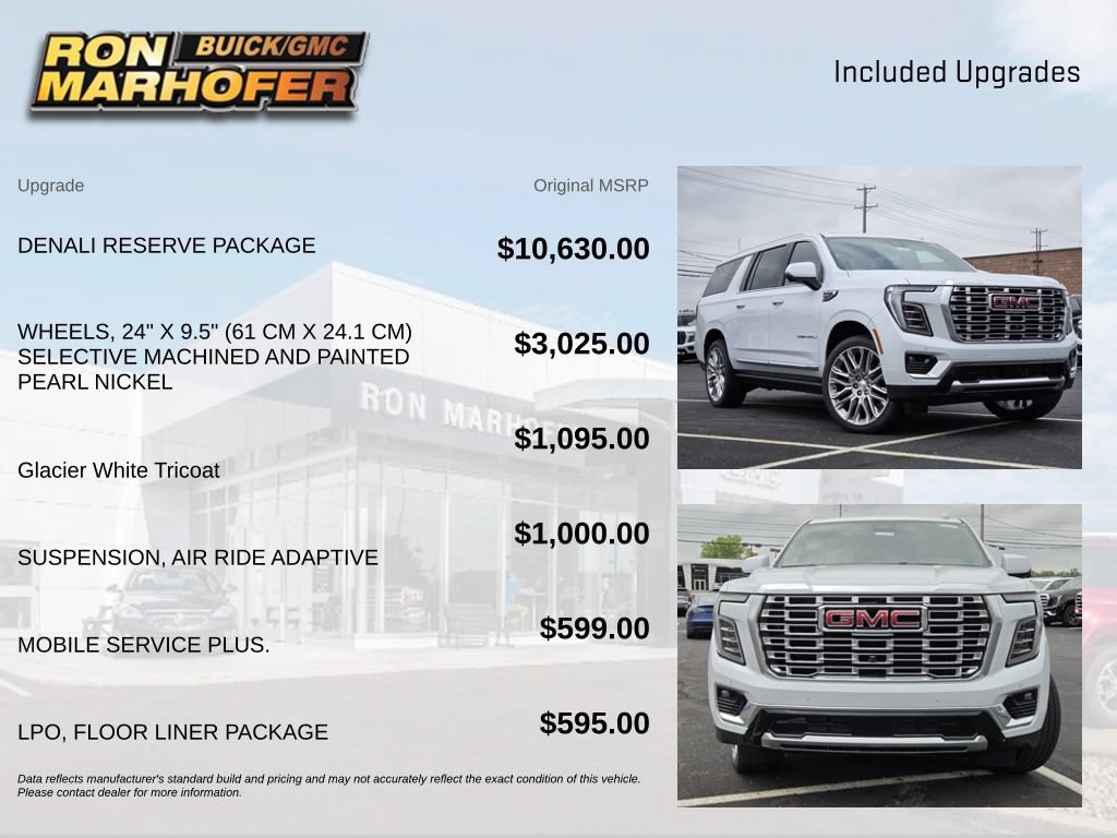 New 2026 GMC Yukon XL Denali w/ Denali Reserve Package AWD/4WD image 6