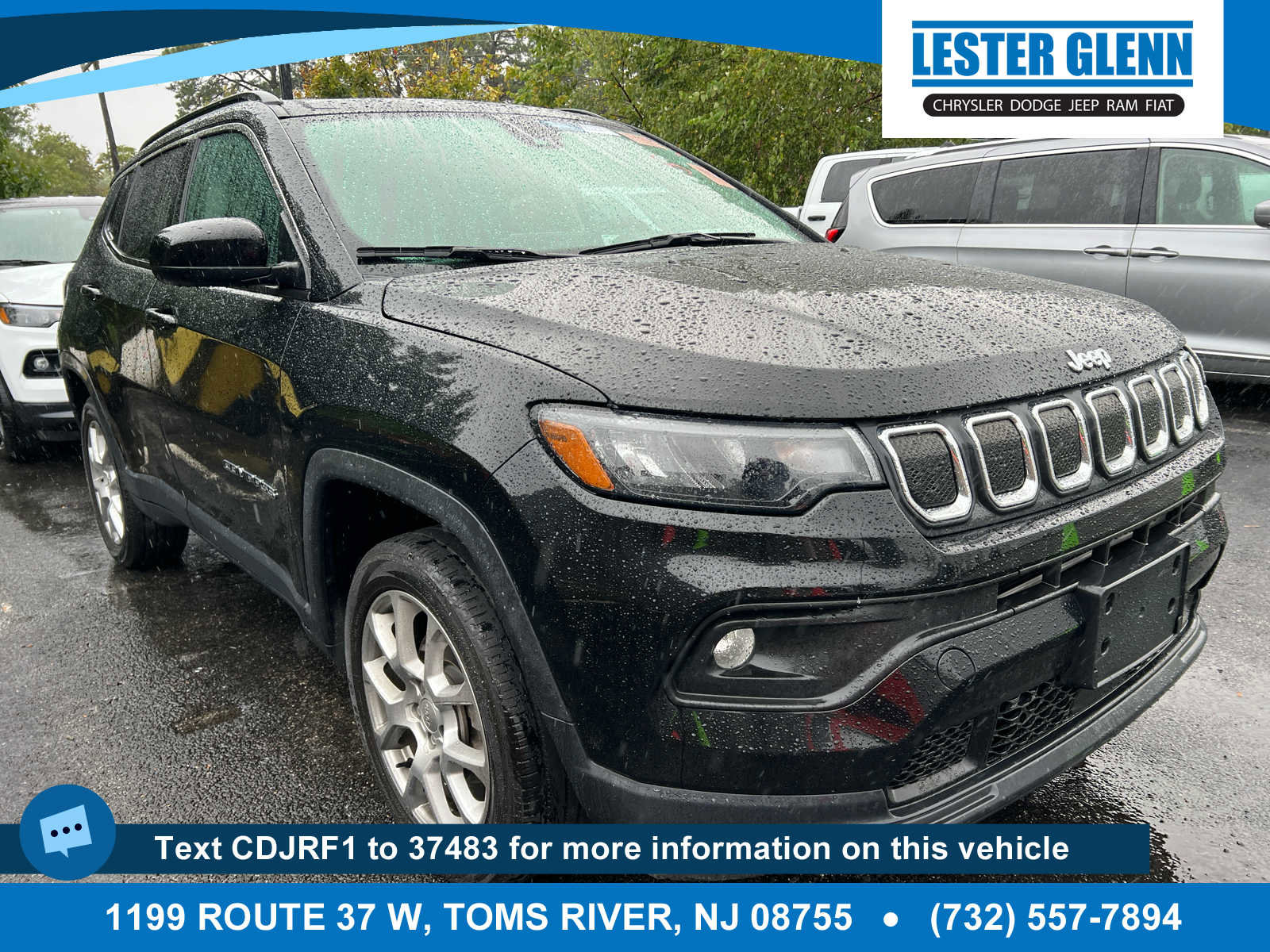 Certified 2022 Jeep Compass Latitude w/ Sun and Sound Group image 1