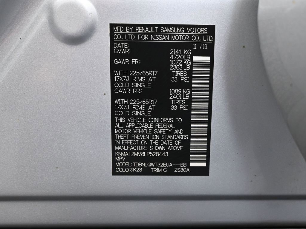 Used 2020 Nissan Rogue SV image 48