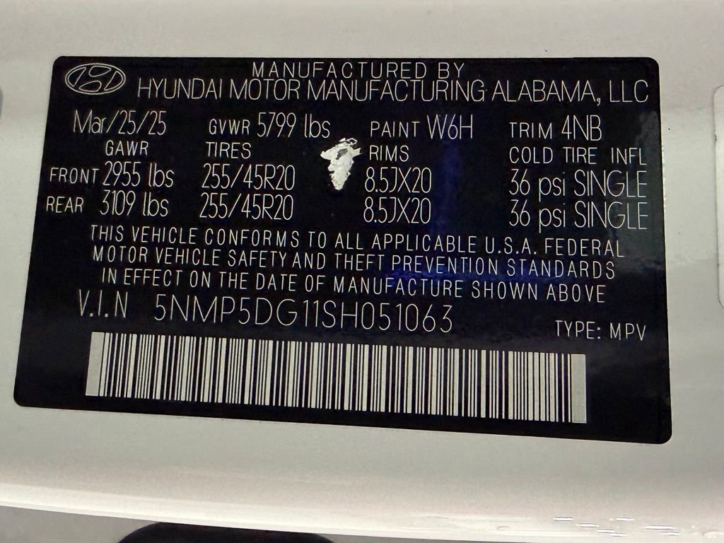 New 2025 Hyundai Santa Fe Calligraphy image 30