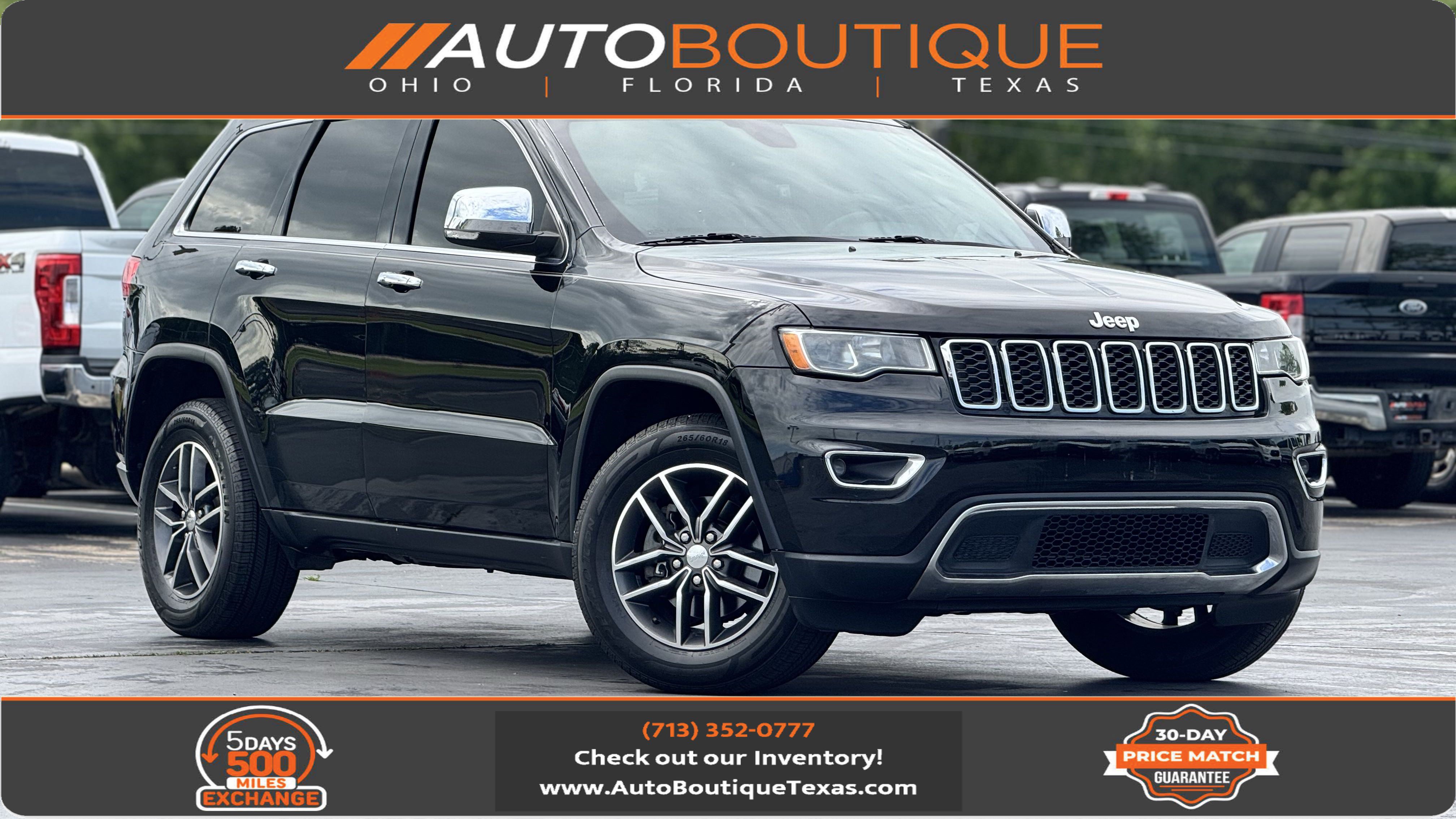 Used 2017 Jeep Grand Cherokee Limited