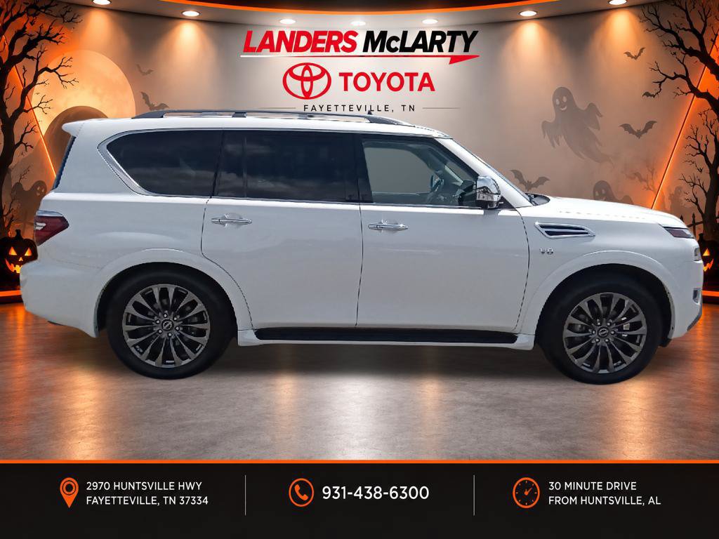 Used 2022 Nissan Armada Platinum w/ Captain's Chairs Package RWD image 2