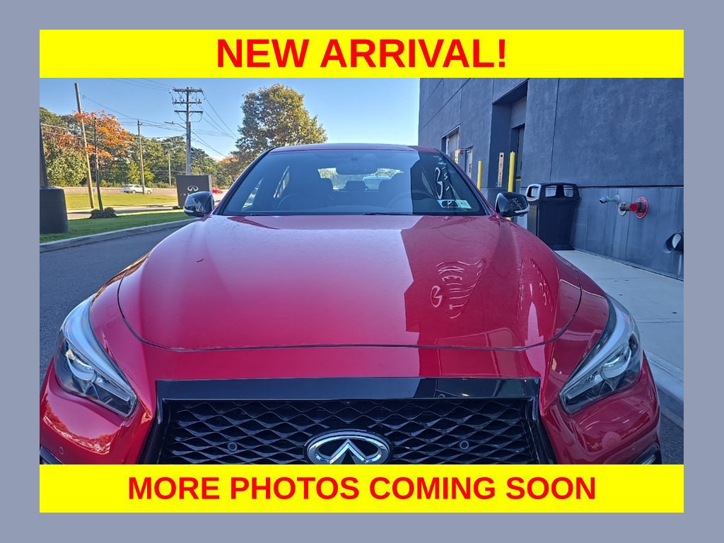 Used 2023 INFINITI Q50 Red Sport 400 AWD/4WD image 1
