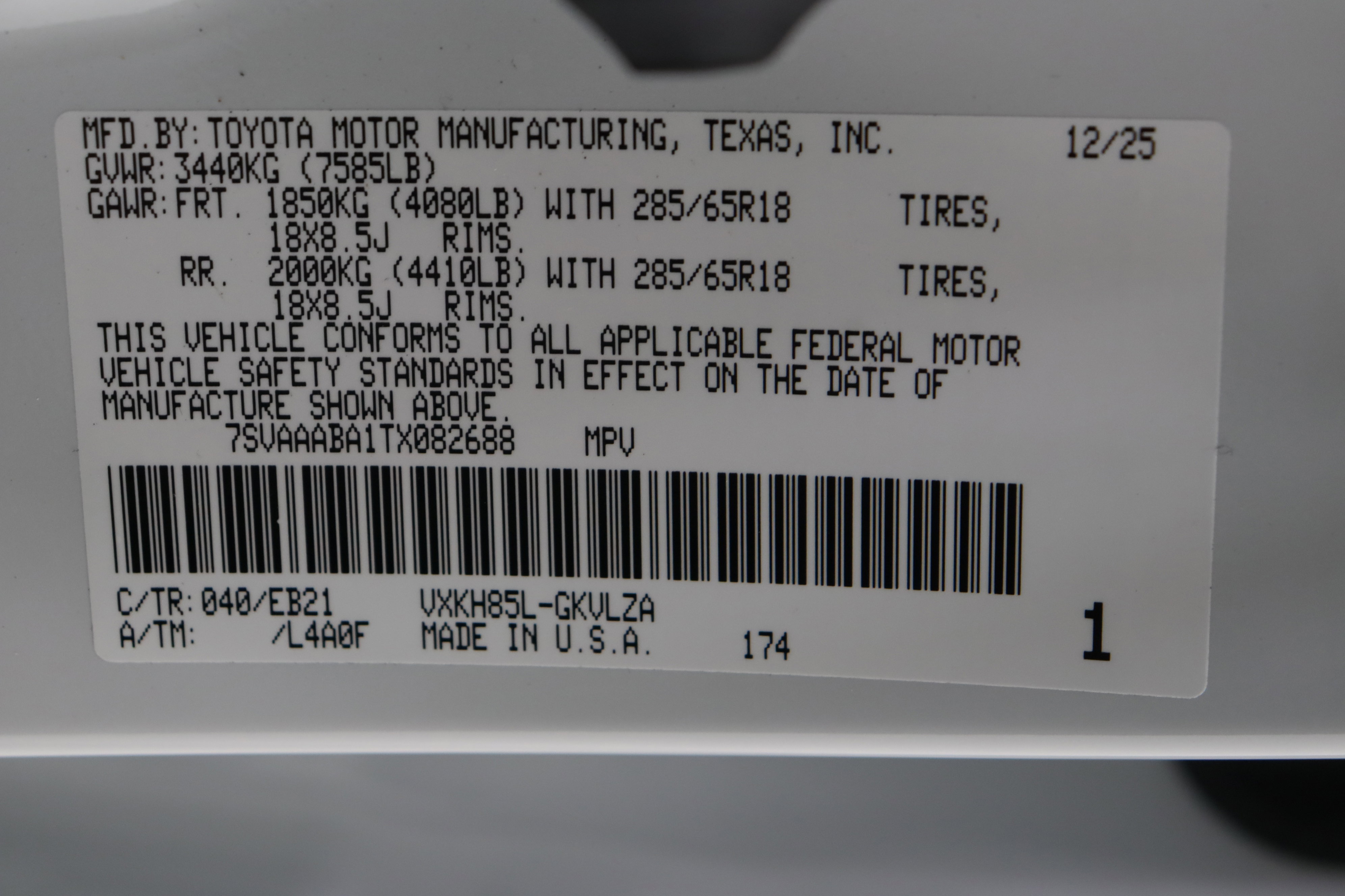 Certified 2026 Toyota Sequoia TRD Pro AWD/4WD image 48