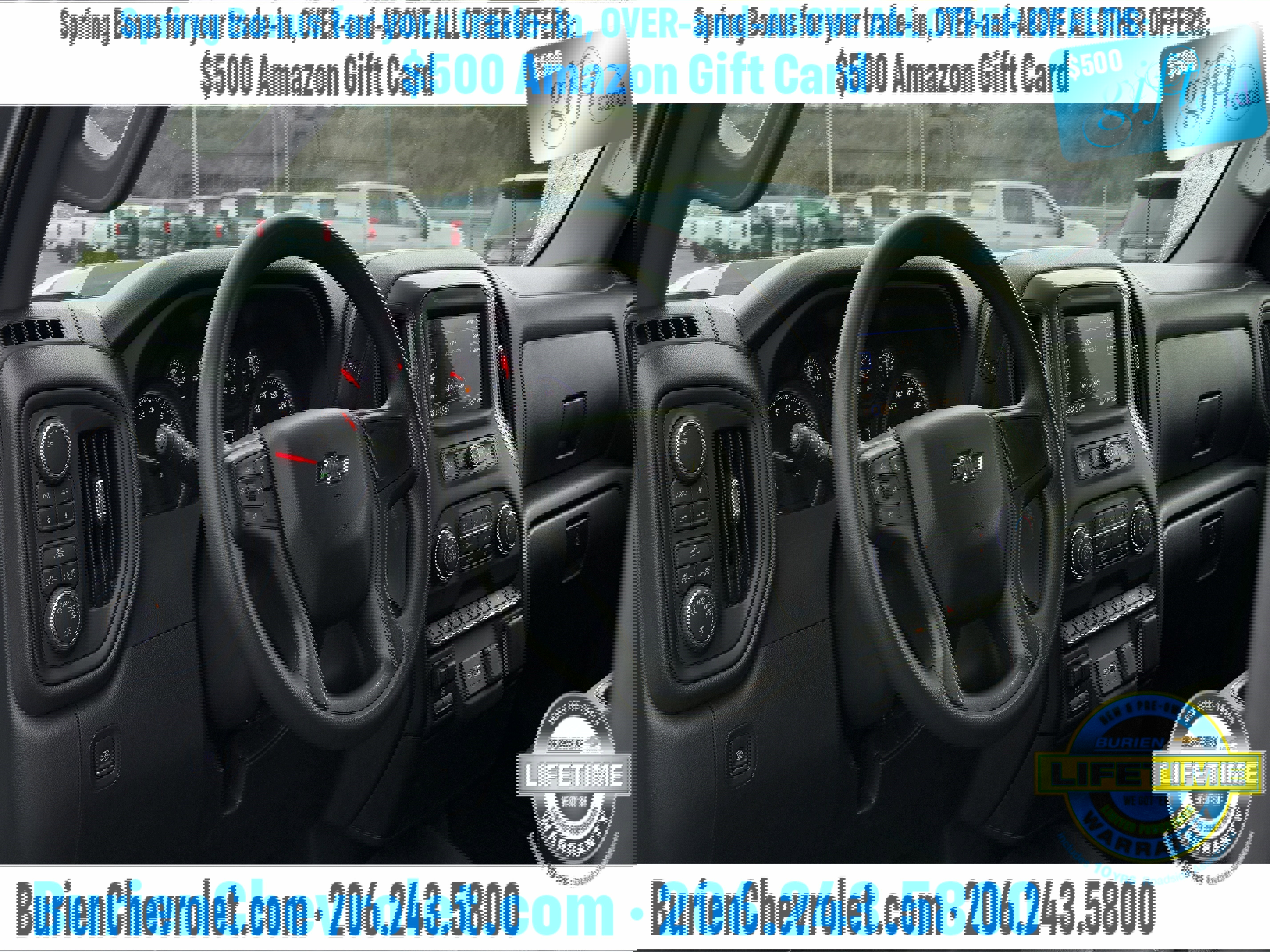 Used 2023 Chevrolet Silverado 1500 Custom Trail Boss w/ LPO, Dark Essentials Package image 11