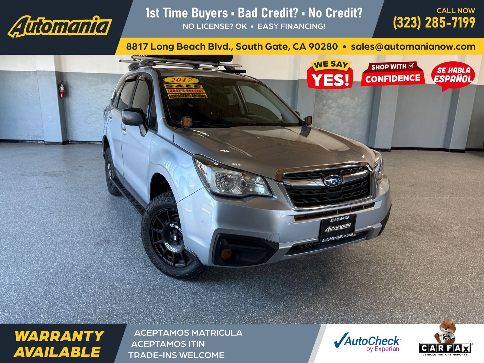 Used 2017 Subaru Forester 2.5i