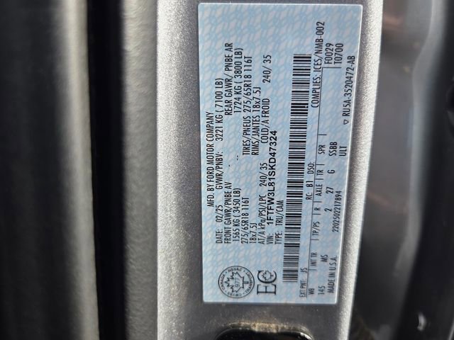 Used 2025 Ford F150 XLT w/ Equipment Group 301A Standard image 23