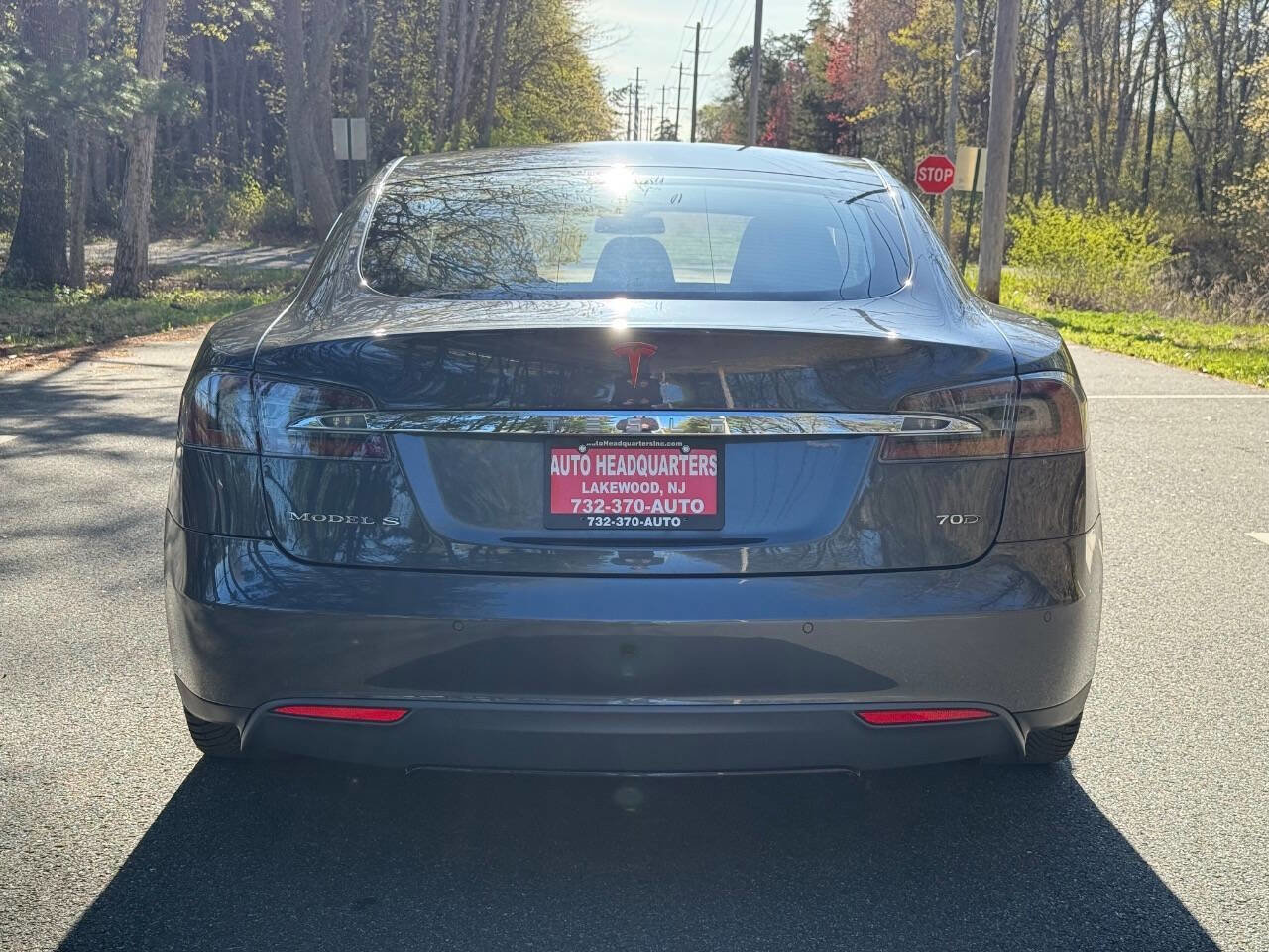 Used 2015 Tesla Model S 70D AWD/4WD image 7