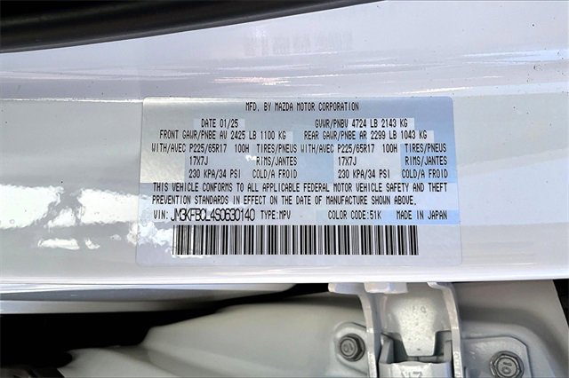 Certified 2025 MAZDA CX-5 AWD 2.5 S image 9