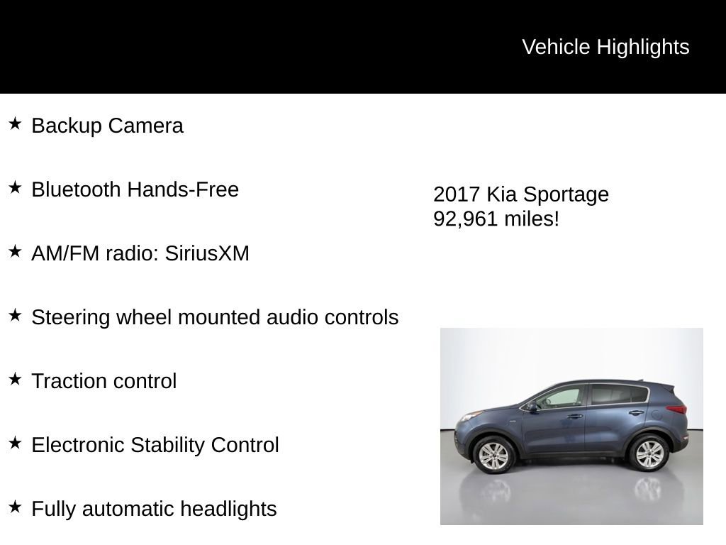 Used 2017 Kia Sportage LX image 5