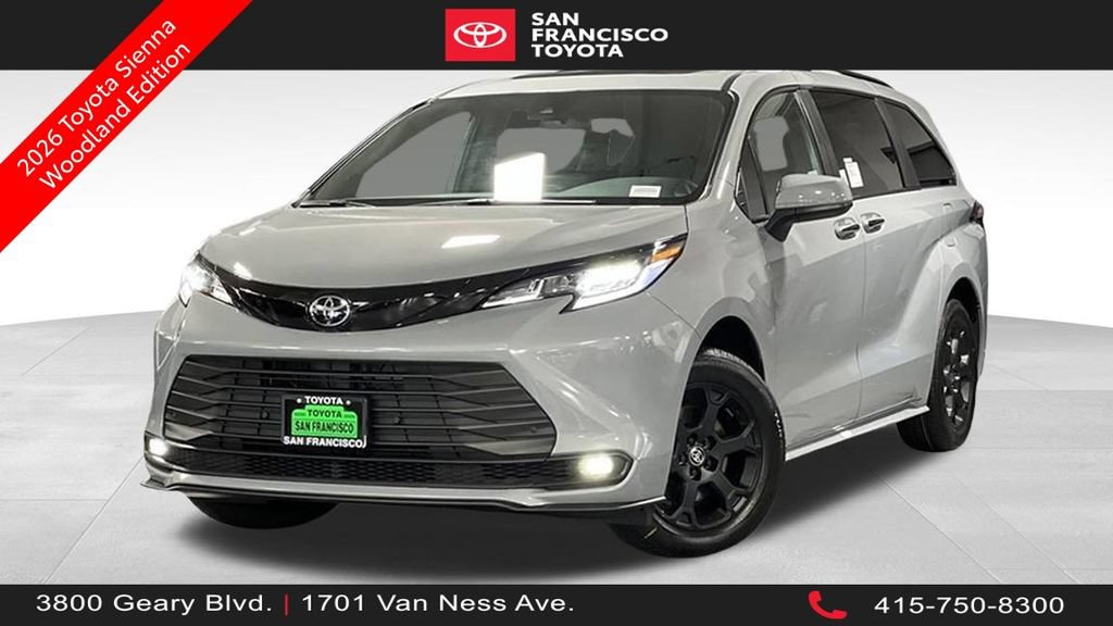New 2026 Toyota Sienna XLE Woodland Edition AWD/4WD image 1