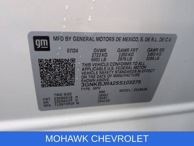 Certified 2025 Chevrolet Blazer LT w/ Sound & Technology Package AWD/4WD image 35