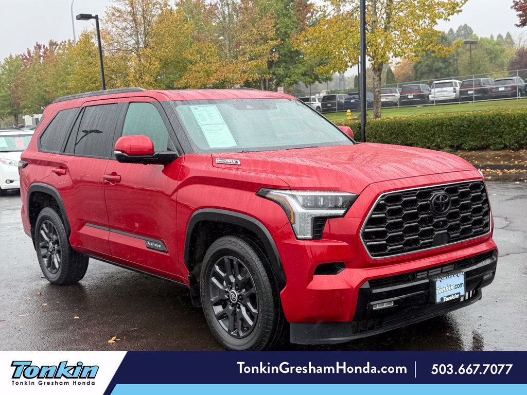 Used 2024 Toyota Sequoia Platinum AWD/4WD image 1