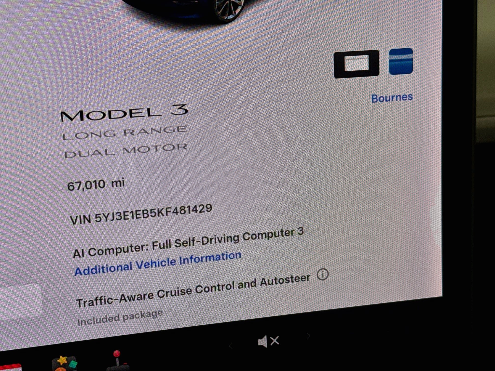 Used 2019 Tesla Model 3 Long Range AWD/4WD image 15