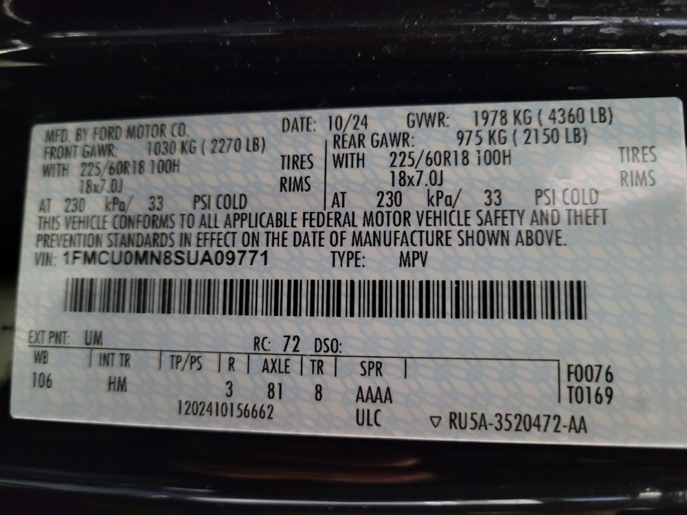 Used 2025 Ford Escape ST-Line FWD image 33