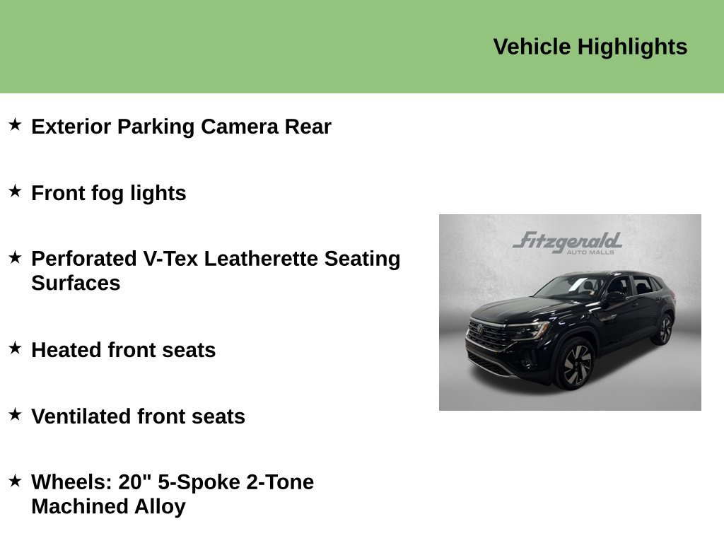 Used 2024 Volkswagen Atlas Cross Sport SE FWD image 10