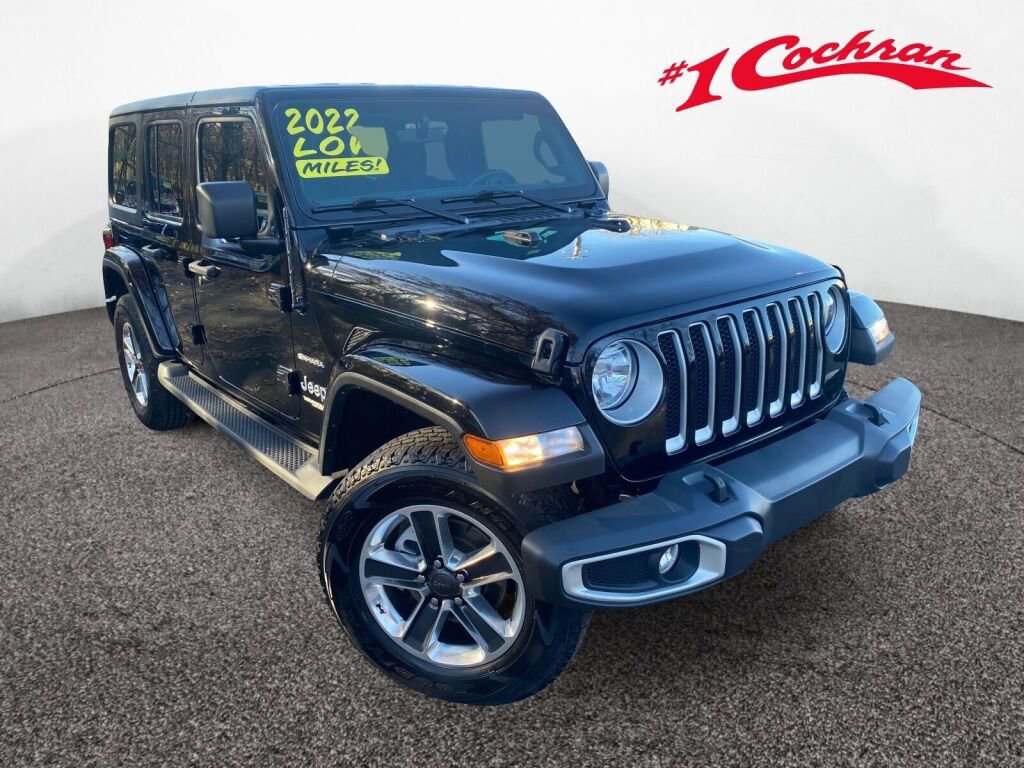 Used 2022 Jeep Wrangler Unlimited Sahara w/ Cold Weather Group video 1