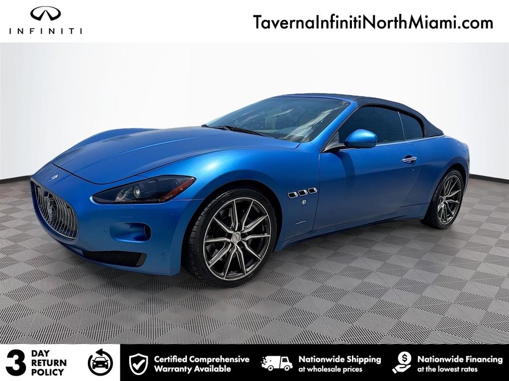 Used 2012 Maserati GranTurismo Convertible