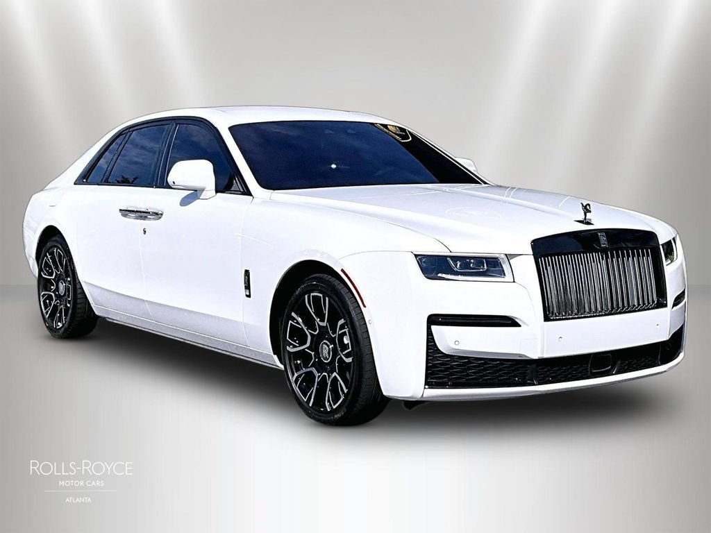 Used 2024 Rolls-Royce Ghost Black Badge w/ Black Badge Ghost Package AWD/4WD image 2