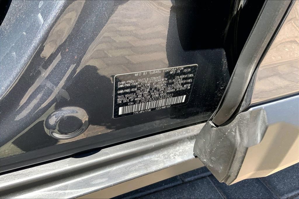 Certified 2026 Subaru Outback Premium AWD/4WD image 19