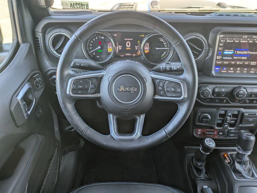 Used 2021 Jeep Wrangler Unlimited Rubicon 4xe w/ Steel Bumper Group image 26