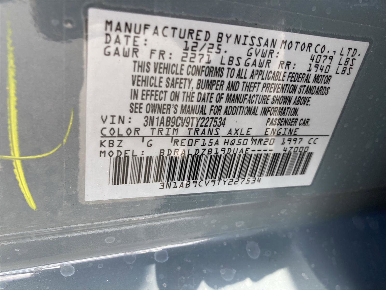 New 2026 Nissan Sentra SV w/ SV Convenience Package image 35