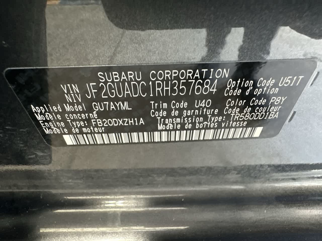 Used 2024 Subaru Crosstrek 2.0i Premium AWD/4WD image 29