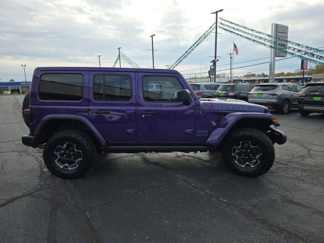 Used 2023 Jeep Wrangler Unlimited Rubicon 4xe w/ Safety Group image 8