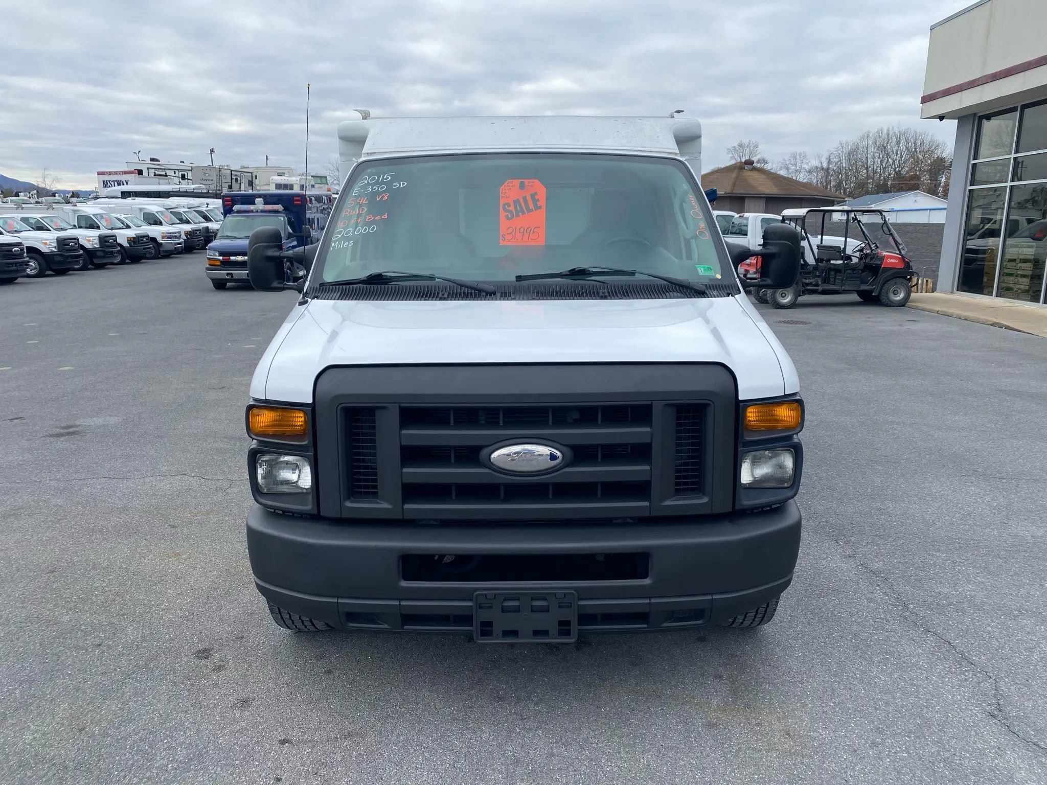 Used 2015 Ford E-350 and Econoline 350 Super Duty w/ Power Windows & Locks Group RWD image 2