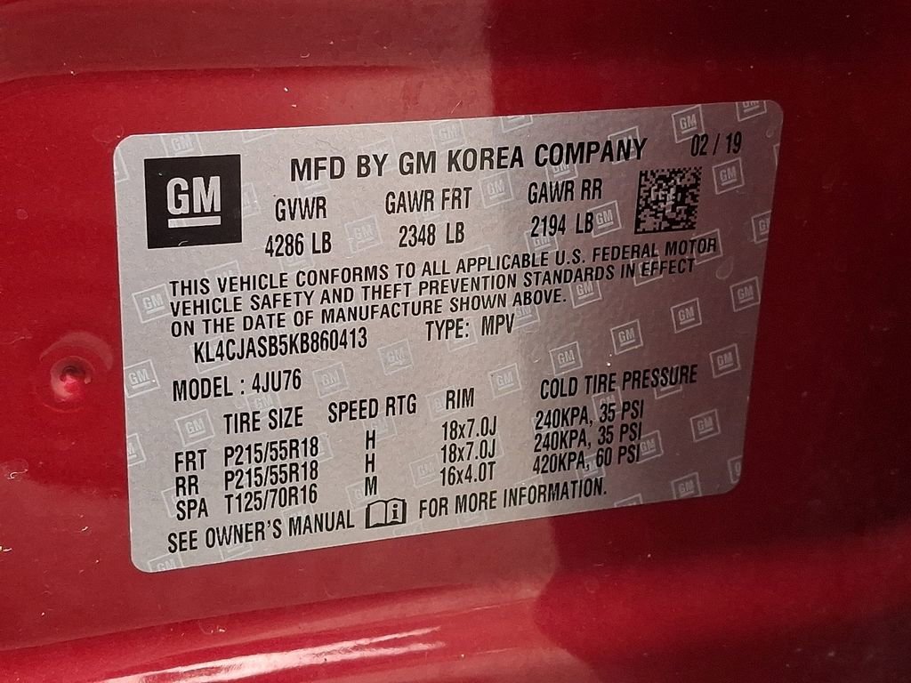 Certified 2019 Buick Encore Preferred w/ Safety Package image 25