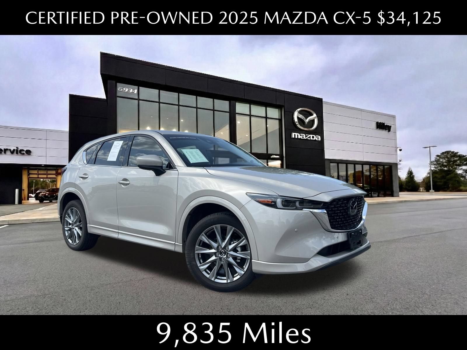 Certified 2025 MAZDA CX-5 AWD 2.5 S w/ Premium Plus Pkg image 1