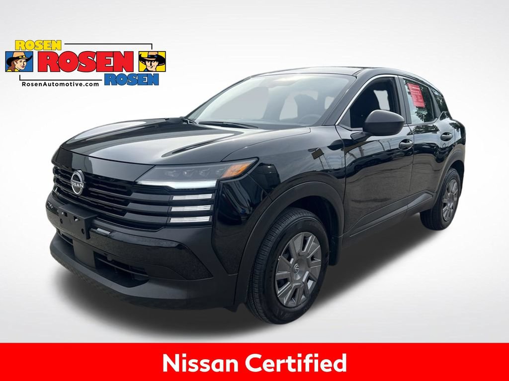 Certified 2025 Nissan Kicks S AWD/4WD 360° Tour