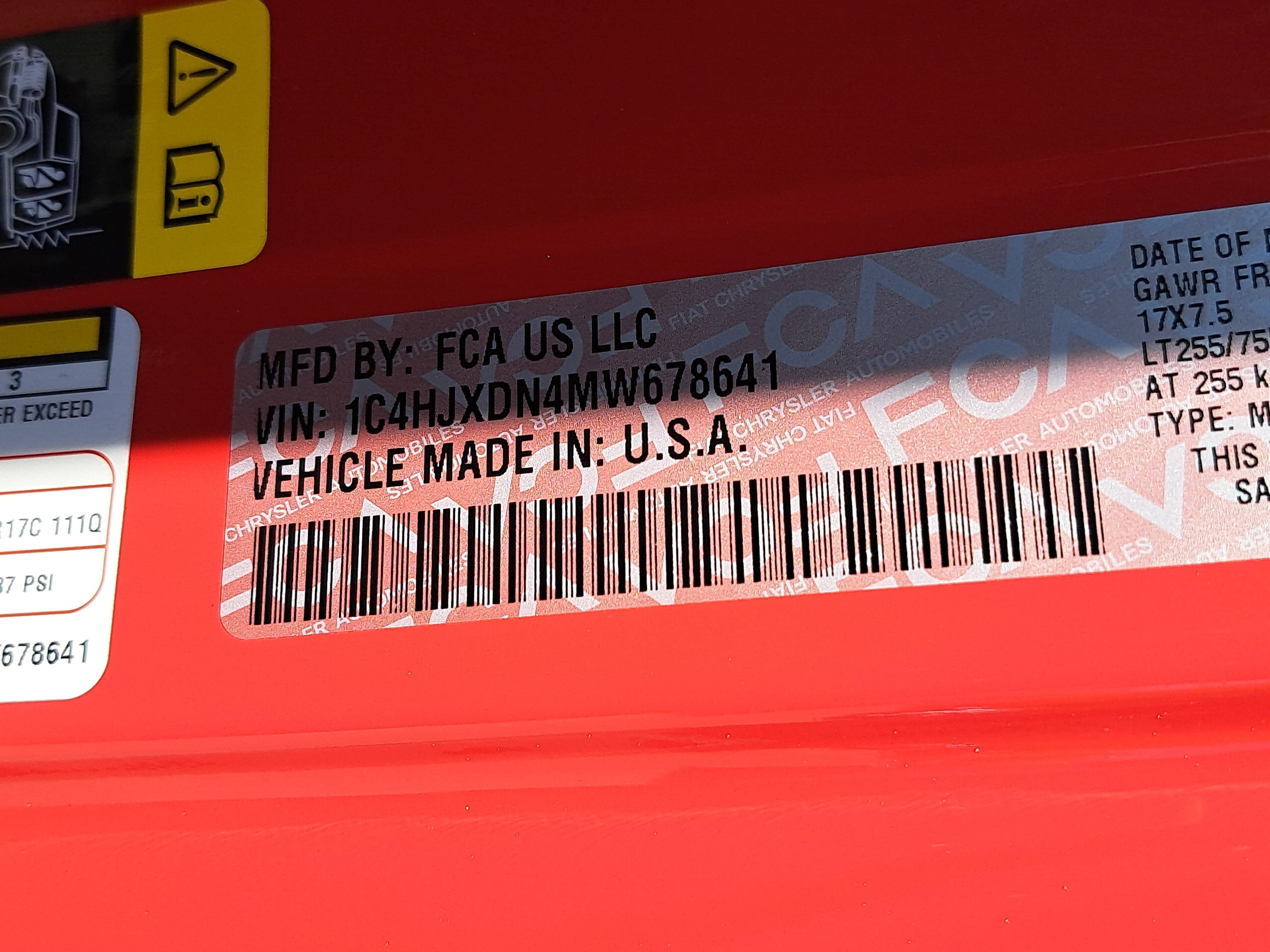 Used 2021 Jeep Wrangler Unlimited Sport AWD/4WD image 31