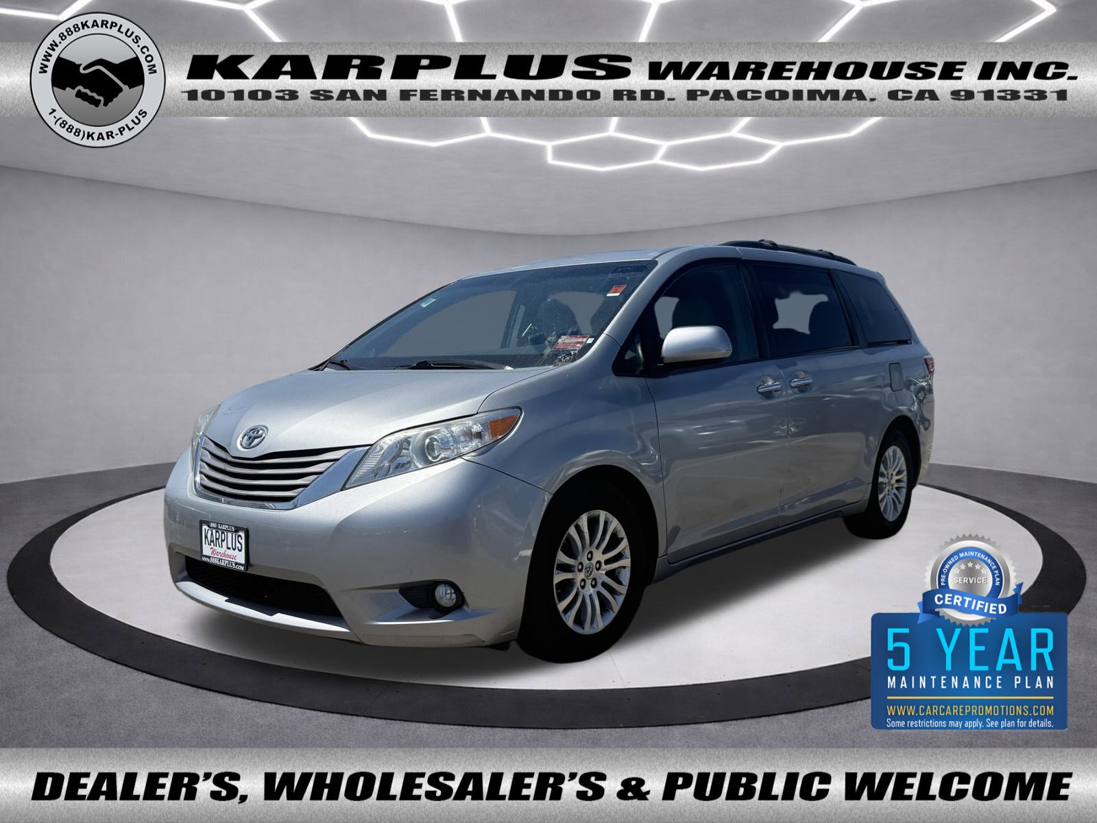 Used 2015 Toyota Sienna XLE w/ XLE Navigation Package