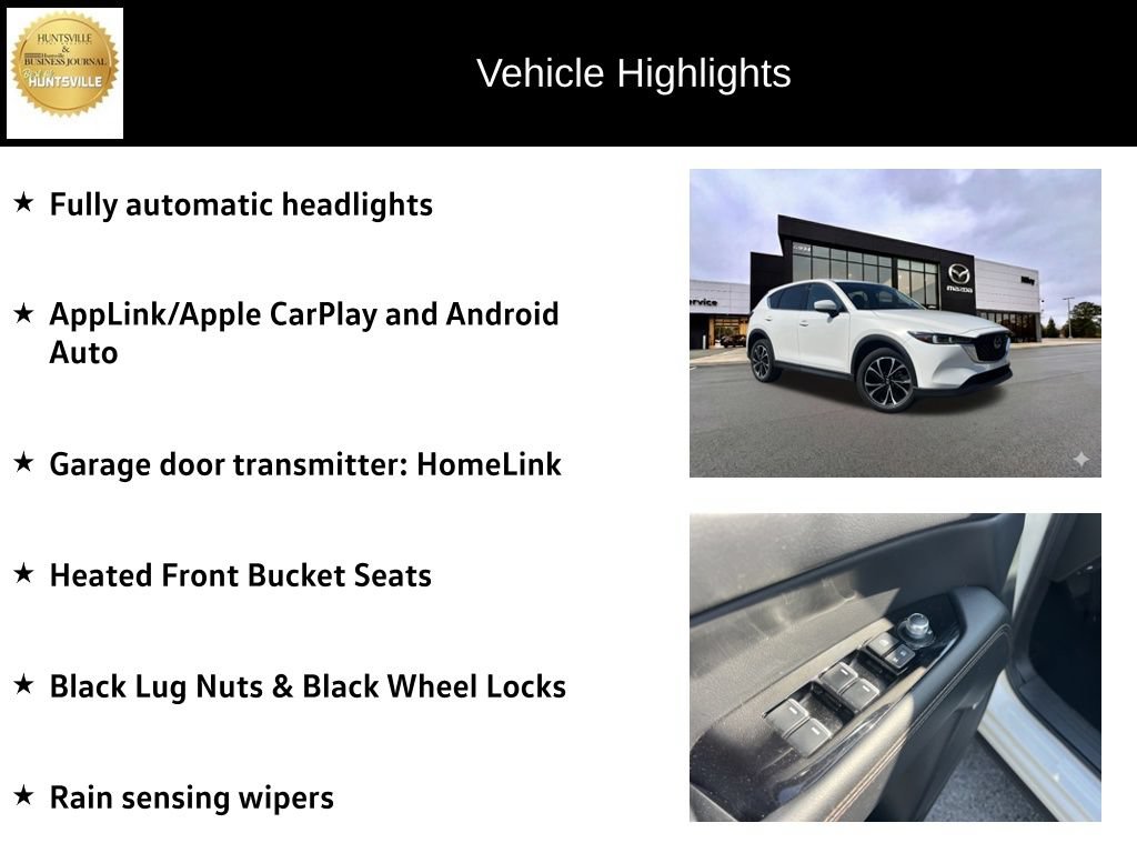Certified 2023 MAZDA CX-5 AWD 2.5 S w/ Premium Package image 14
